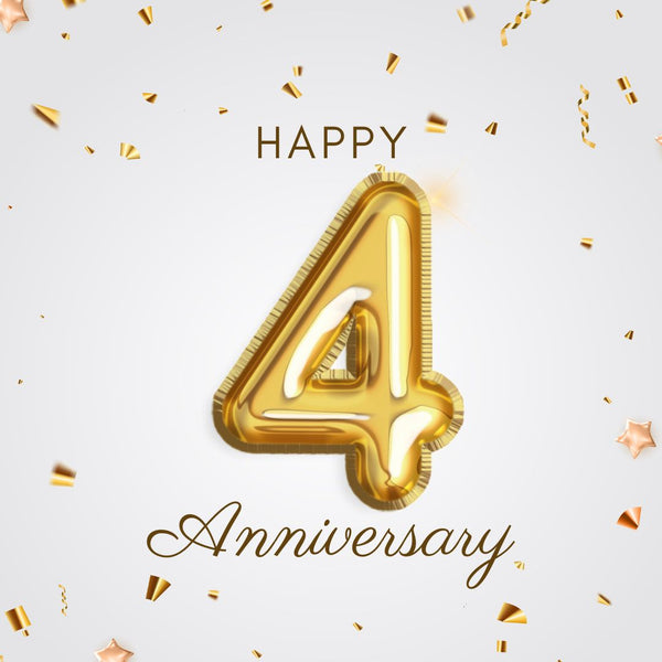 Celebrating 4 Years of Sparkle: Join Our Anniversary Extravaganza! 💍