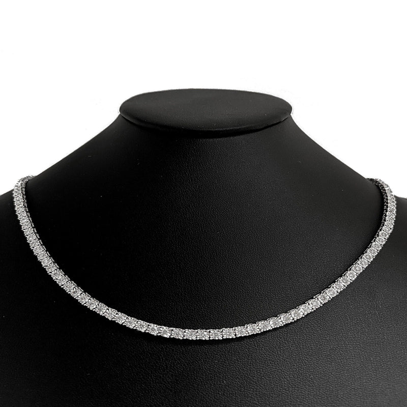 Custom Necklace - Diamond Tennis UPGRADE - PRICE DIFFERENCE